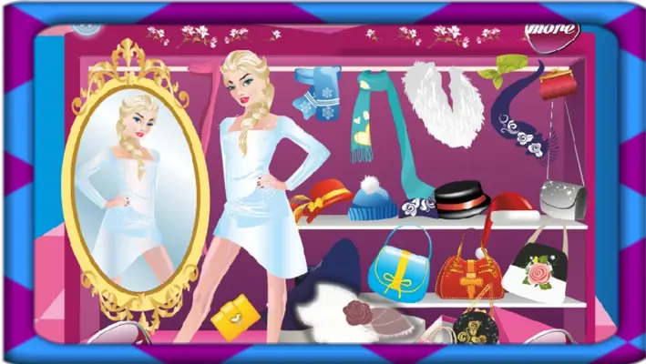 Elisa Shopping - Dress Up Game android App screenshot 1