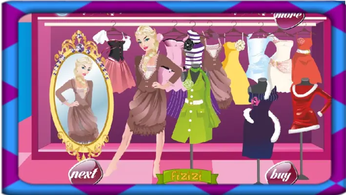 Elisa Shopping - Dress Up Game android App screenshot 2